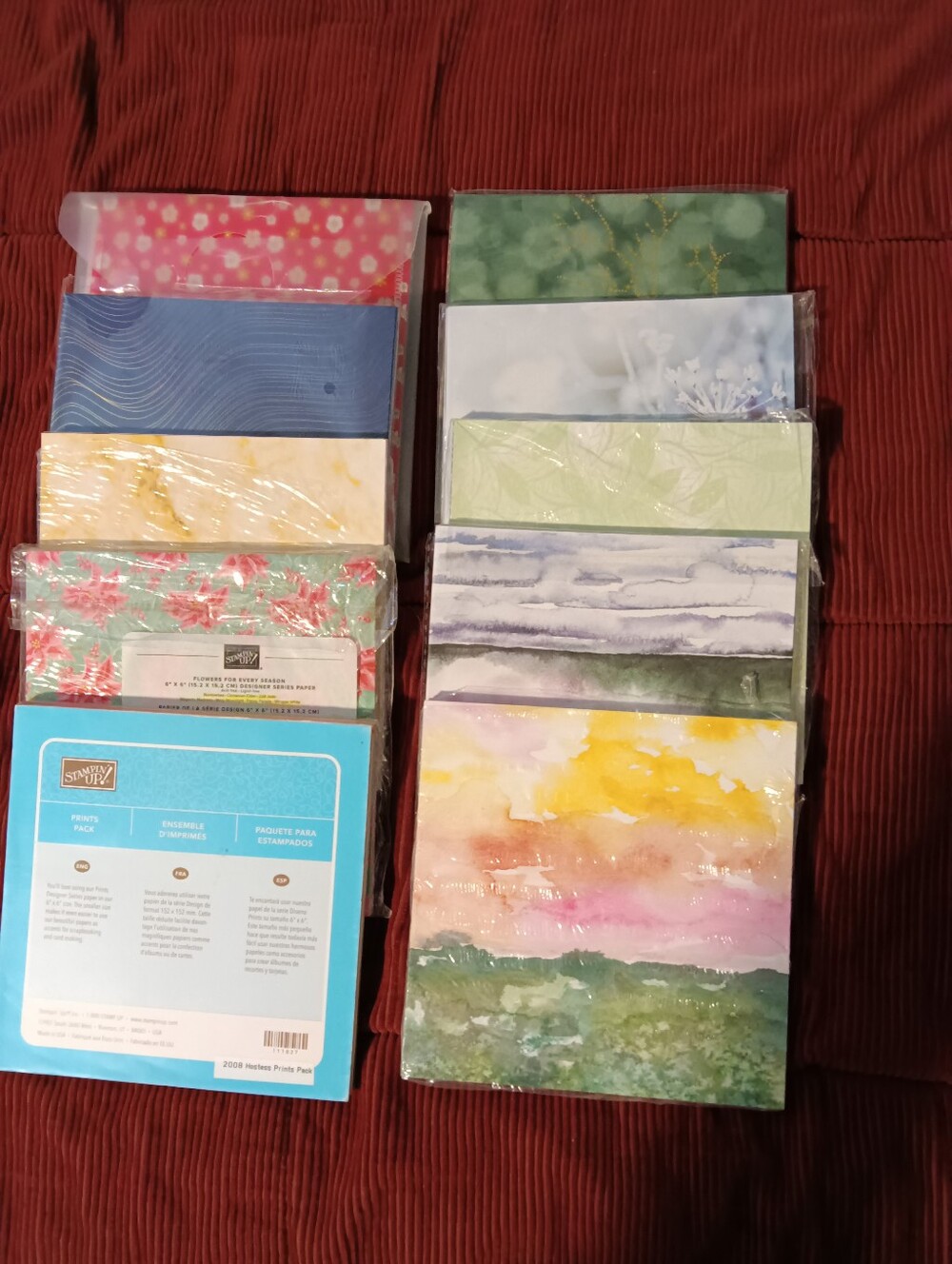 Stampin' Up 6x6 DSP 2/$10